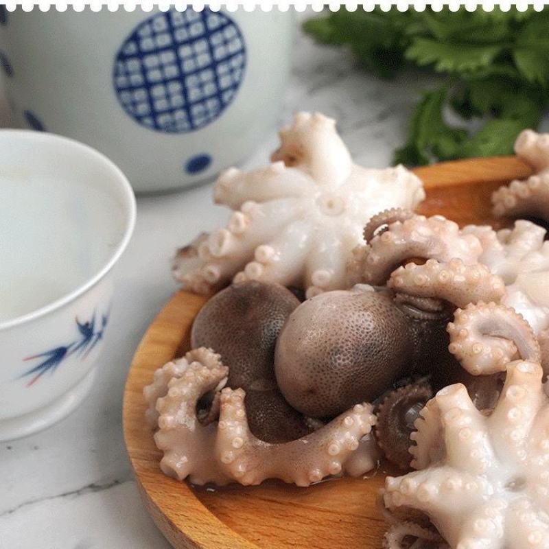 迷你八爪鱼鲜活冷冻小章鱼整只小八爪鱼爆头海鲜水产火锅食材