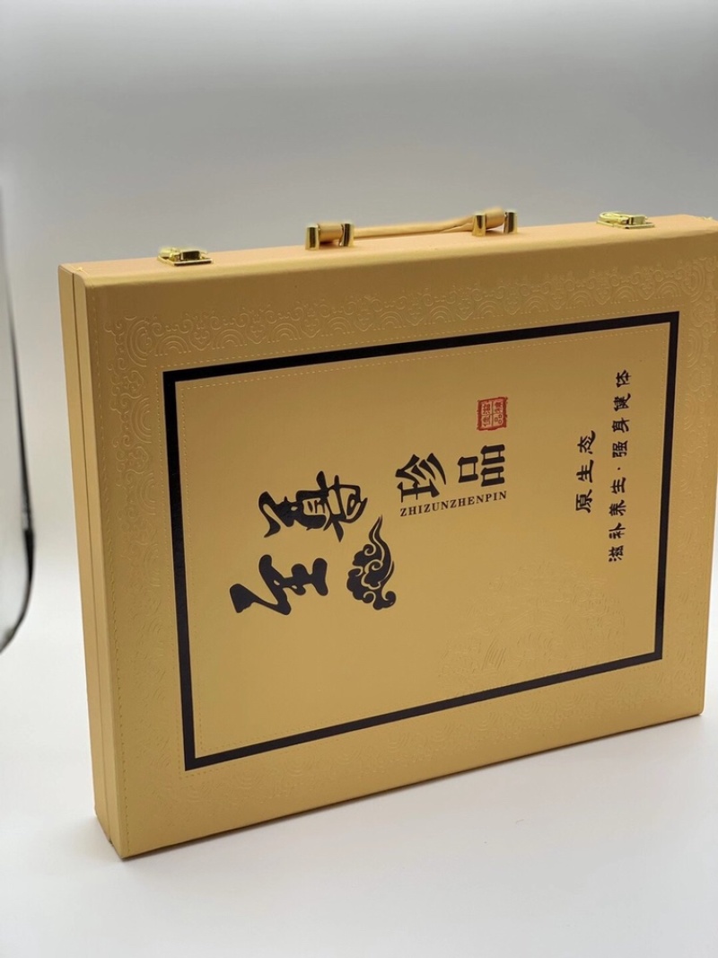 人参五宝礼盒东北特产人参鹿茸鹿鞭灵芝片礼盒送礼