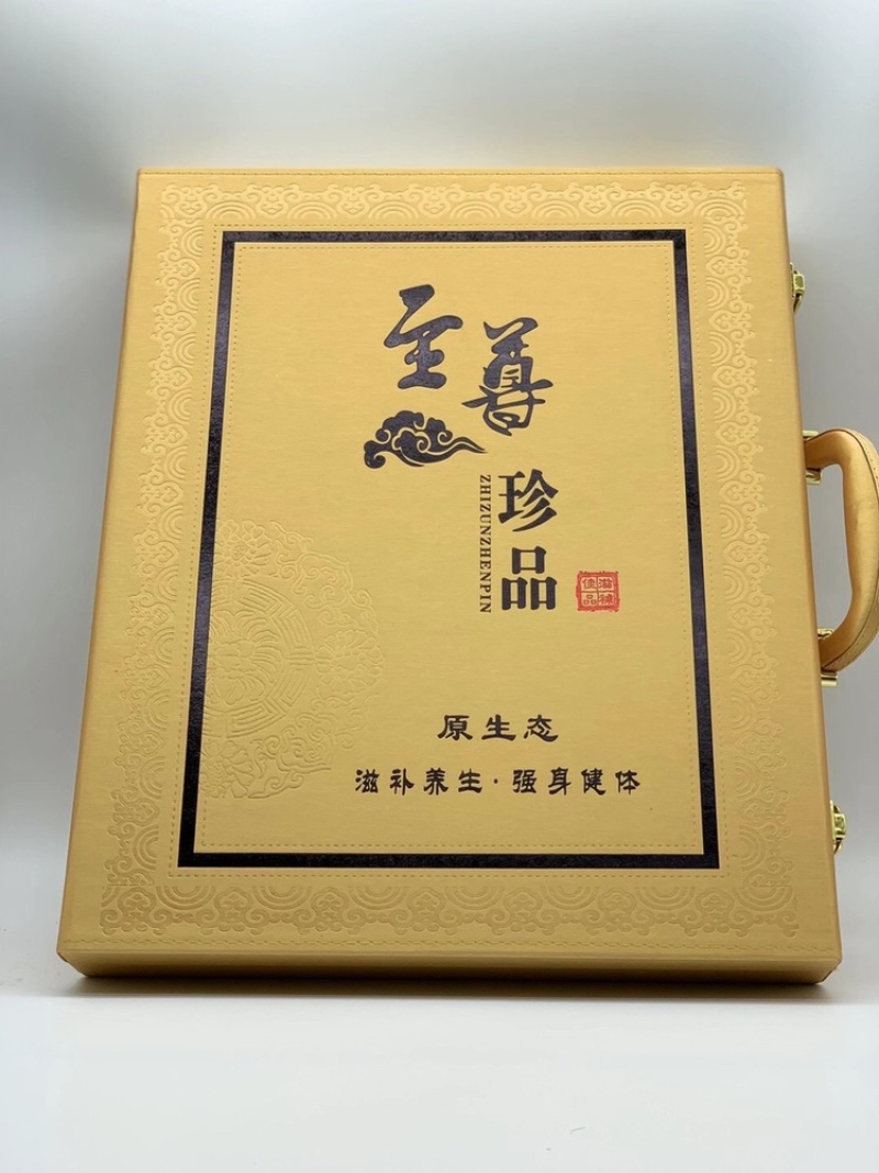 人参五宝礼盒东北特产人参鹿茸鹿鞭灵芝片礼盒送礼