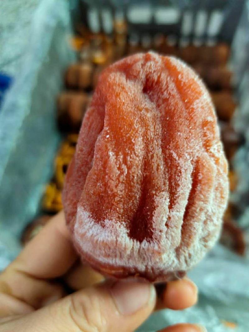【正宗陕西富平柿饼】口感好、价格、农家自然降霜柿饼