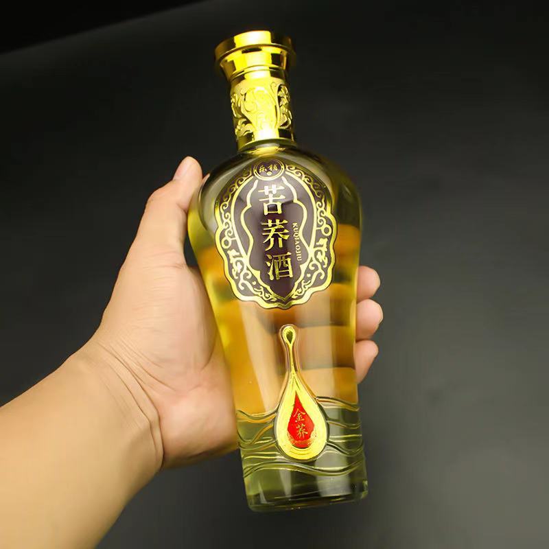 白酒浓香型苦荞酒42度500ml一箱6瓶包邮