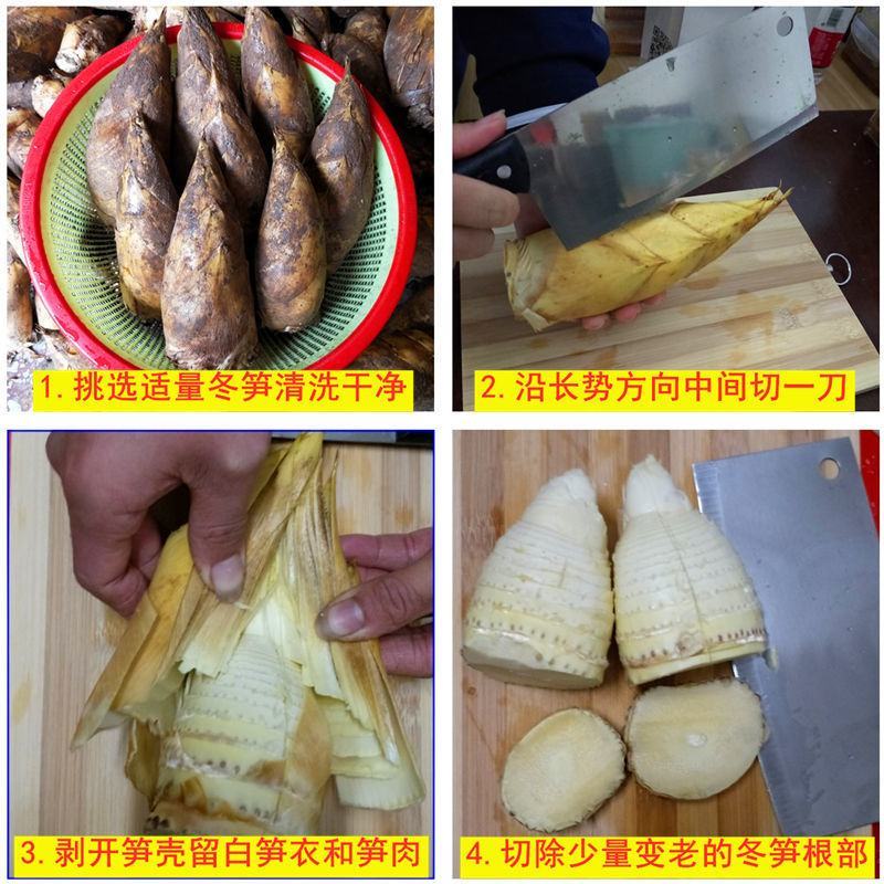 湖南冬笋新鲜现挖高山黄泥笋大楠竹笋冬笋小笋子