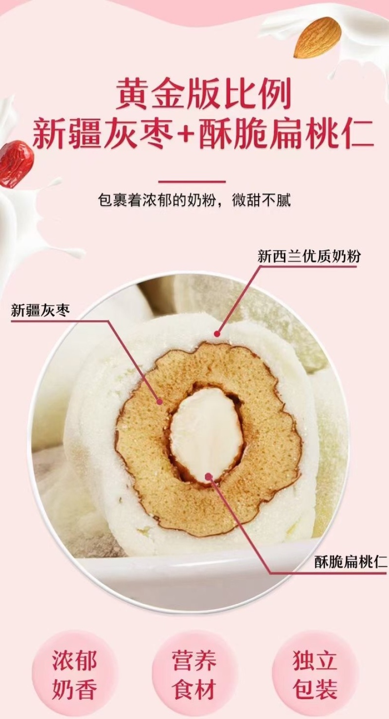 奶枣，一手货源保证质量，针对批发，电商，独立包装