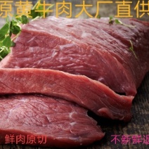 国产精修新鲜纯干原切高原土黄牛净肉