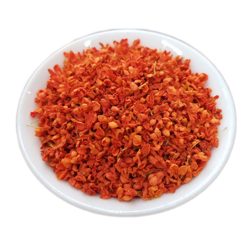 广西桂林浓香新鲜丹桂花干花食用干桂花干茶烘焙泡水茶红色桂