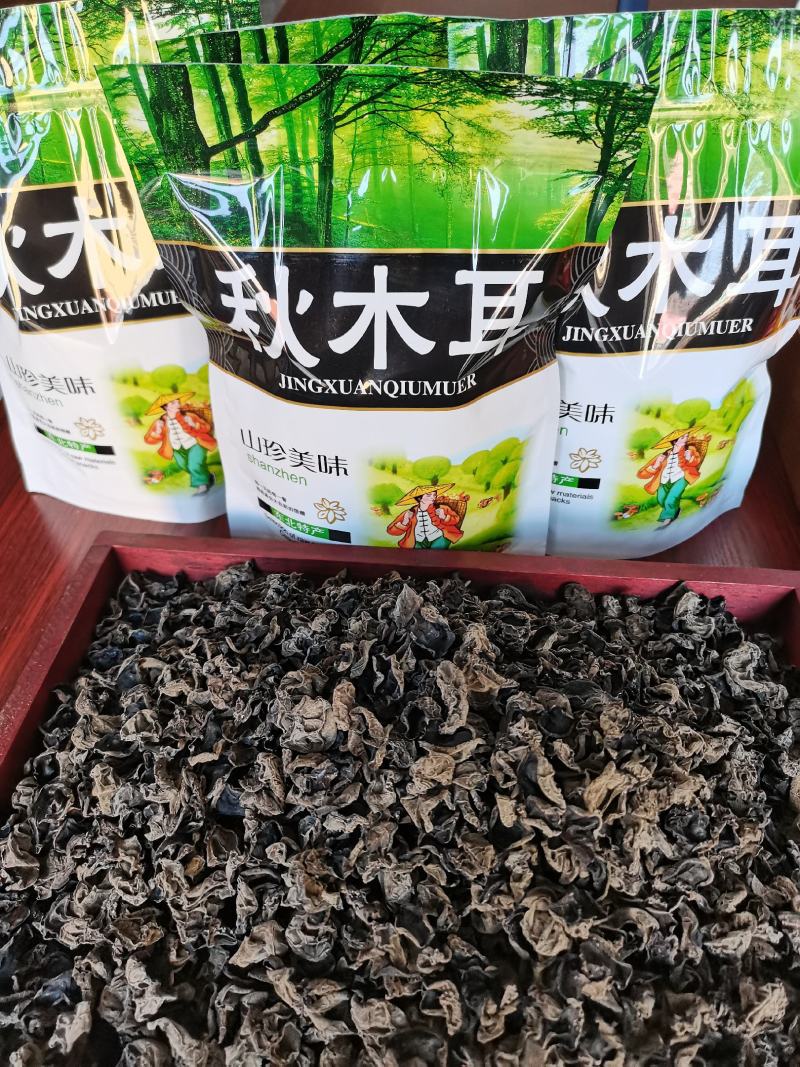 长白山秋木耳，好吃看得见，原产地实体店铺批发零售