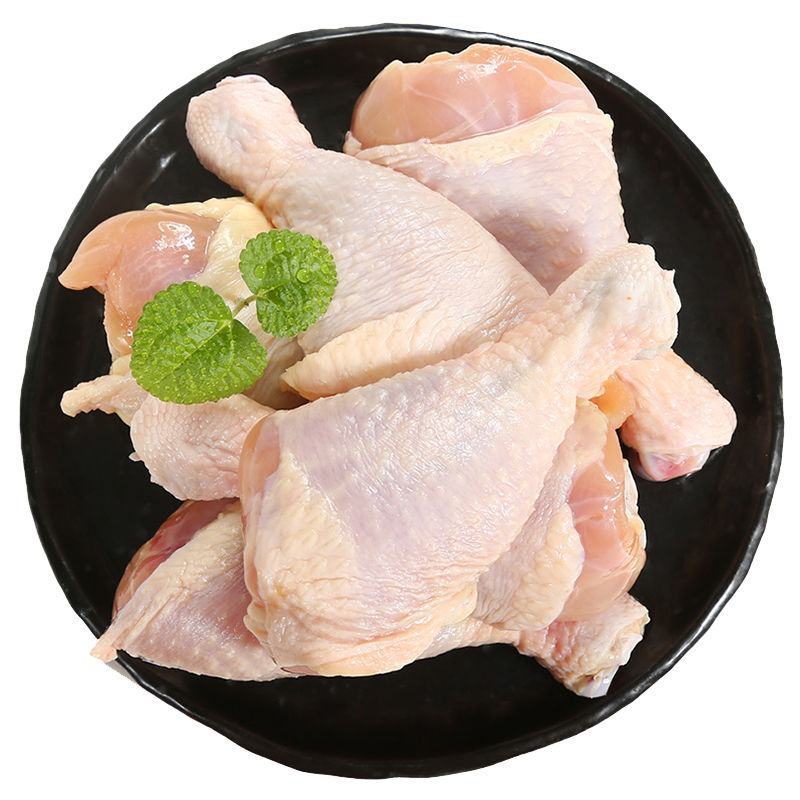 春雪食品鸡琵琶腿4斤家庭装新鲜冷冻鸡大腿小腿清真食材鸡肉