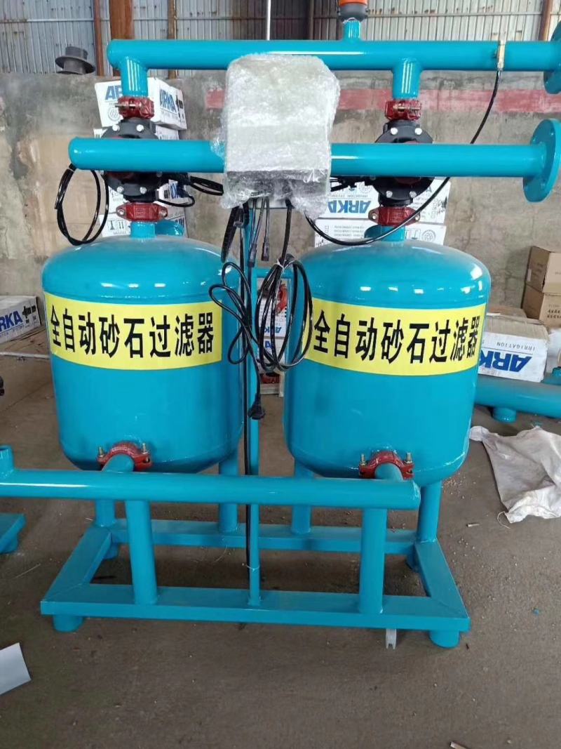【欢迎来电】砂石手动冲洗全自动反冲洗砂石过滤器农业灌溉