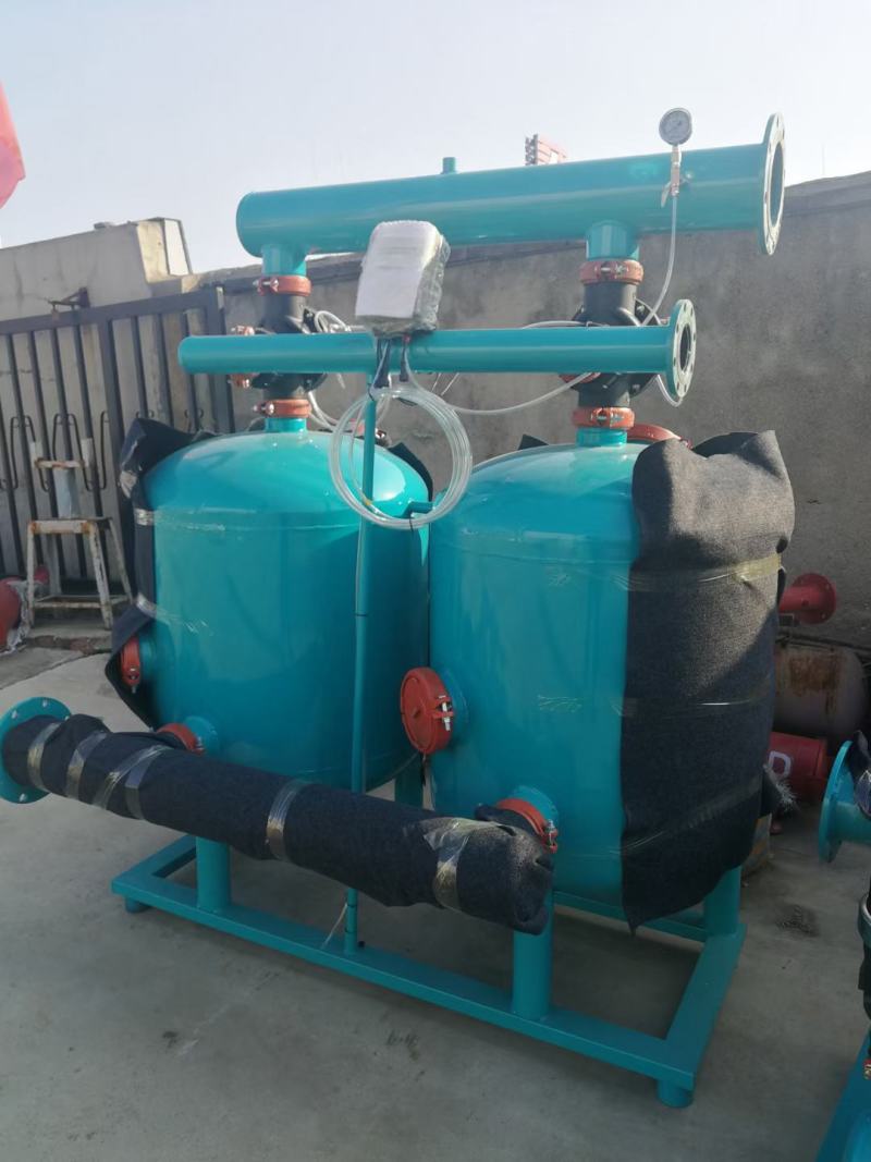 【欢迎来电】砂石手动冲洗全自动反冲洗砂石过滤器农业灌溉