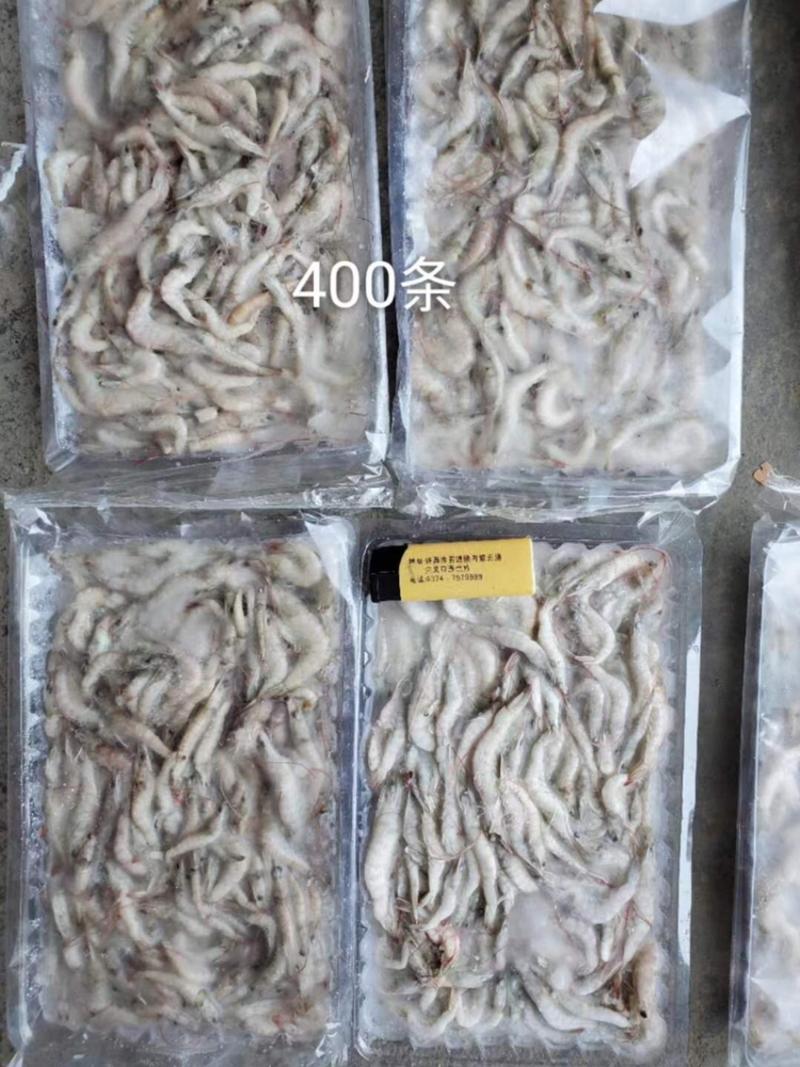 南美活冻白虾干冰小毛虾10盒×250g质量稳定