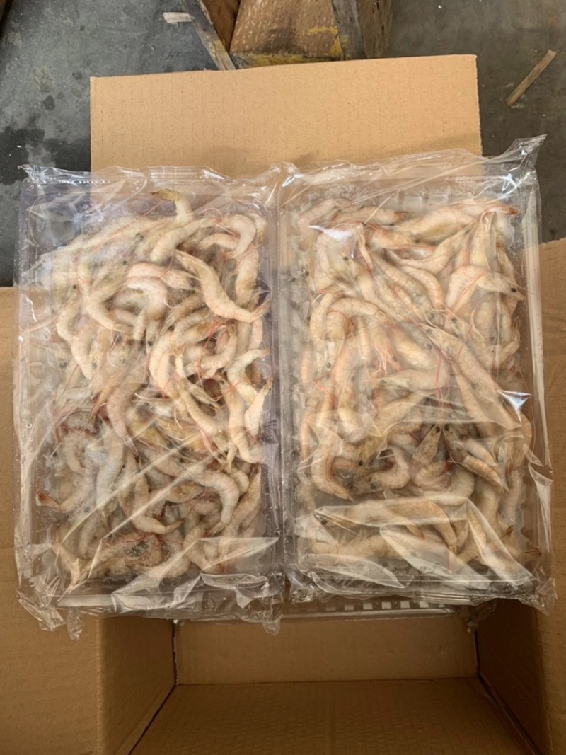 南美活冻白虾干冰小毛虾10盒×250g质量稳定