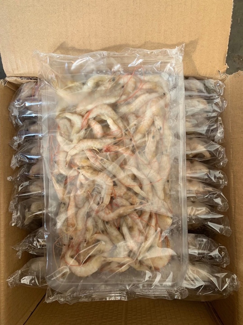 南美活冻白虾干冰小毛虾10盒×250g质量稳定