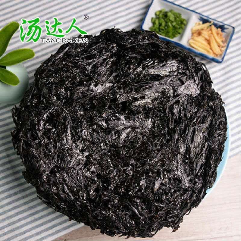 福建霞浦汤达人紫菜净克菜圆饼菜
