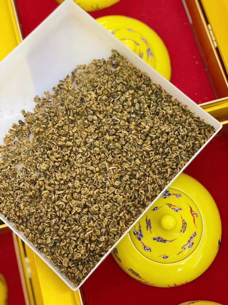 聚便宜滇红金螺红茶凤庆滇红金螺蜜香金螺包邮