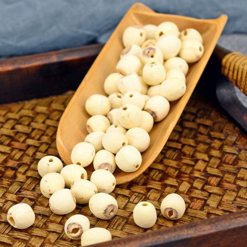 包邮莲子500g克无硫中药材新鲜白莲子米无芯干货可磨粉