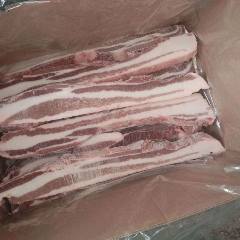 五花肉条包邮冷冻新鲜猪肉条20斤装中方长条去皮五