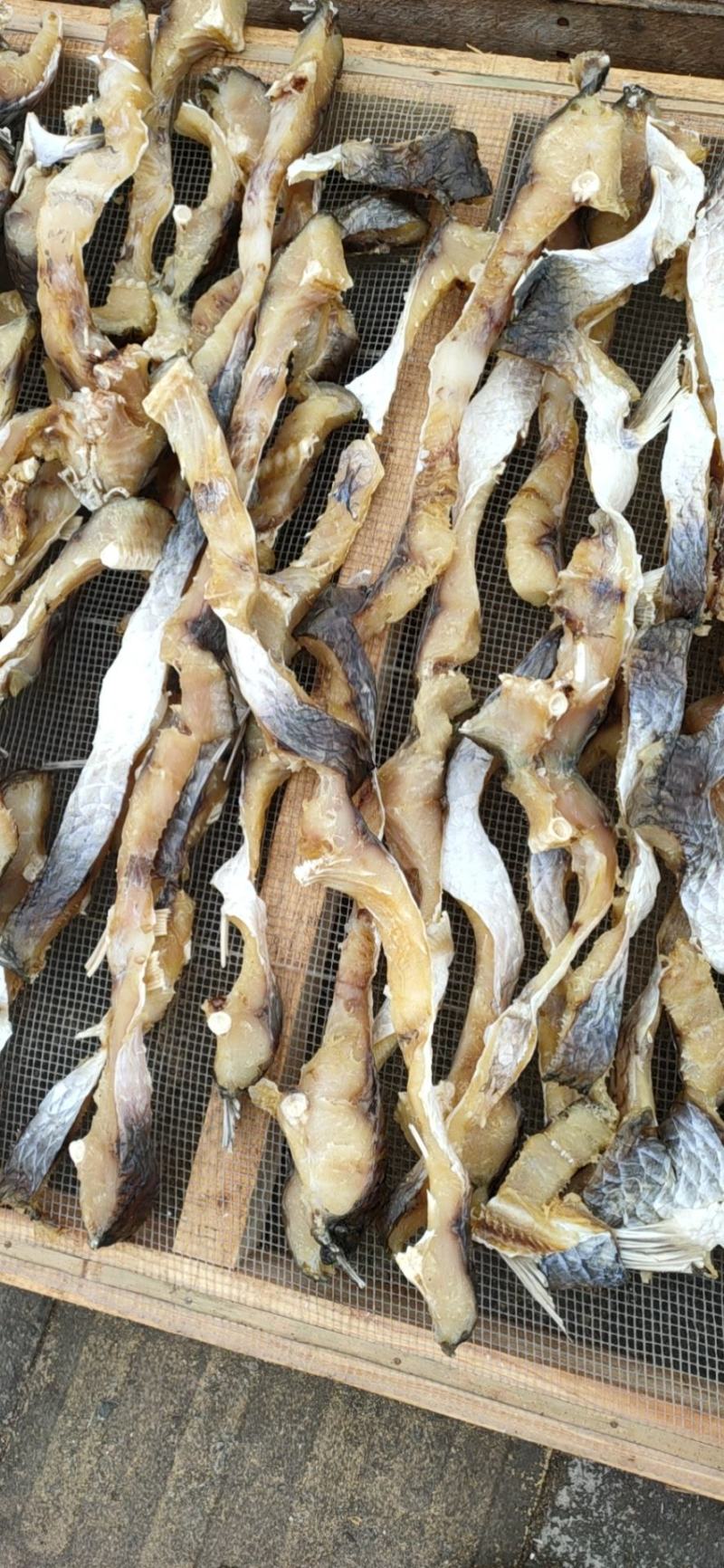 淡干草鱼条，干度好颜色靓