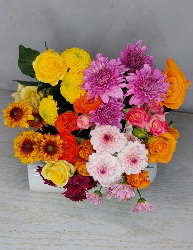 小雏菊混搭花束团购爆品家庭插花真花鲜花引流产品