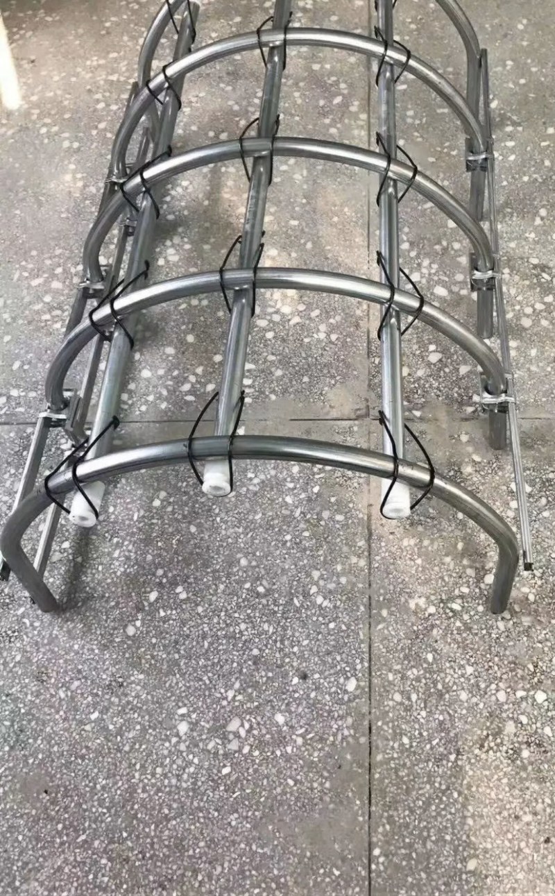 压顶簧，圆管大棚拱架和纵梁连接用，规格厚度全