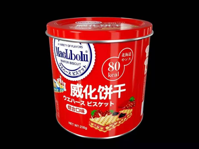 万宝路威化饼干，218g礼袋装年货