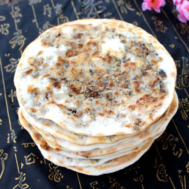 【包邮】黄山特产梅干菜扣肉饼梅菜烧饼手工制作农家现做烧饼
