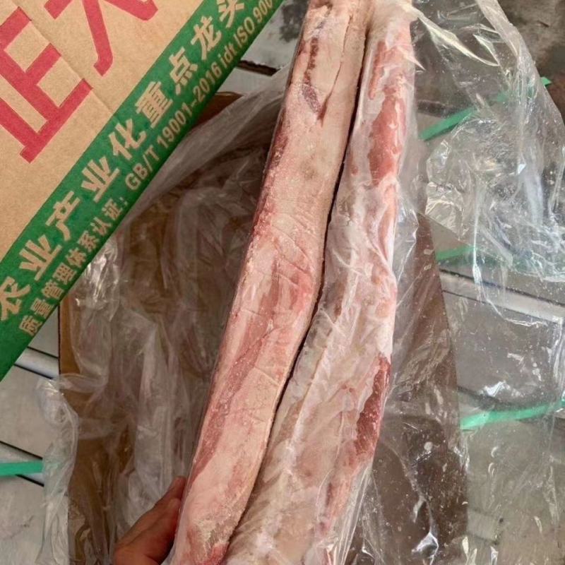 五花肉新鲜冷冻带皮五花肉猪肉前上肉20斤酒店饭店食