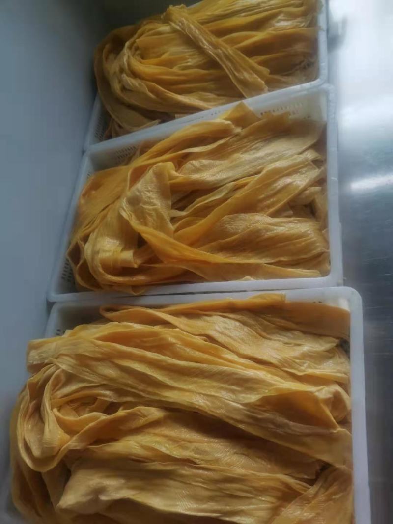 鲜油皮，鲜油皮条，豆制品深加工产品，大豆蛋白制品