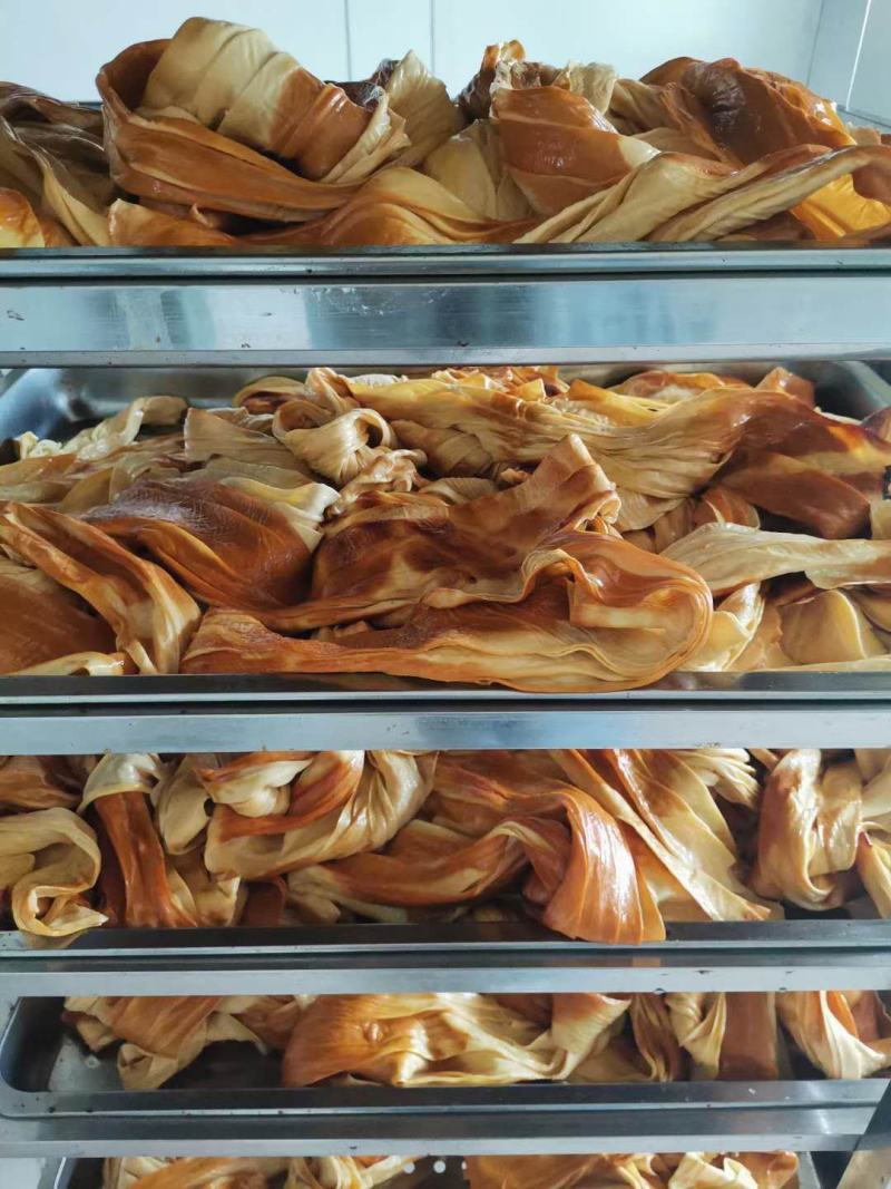 鲜油皮，鲜油皮条，豆制品深加工产品，大豆蛋白制品