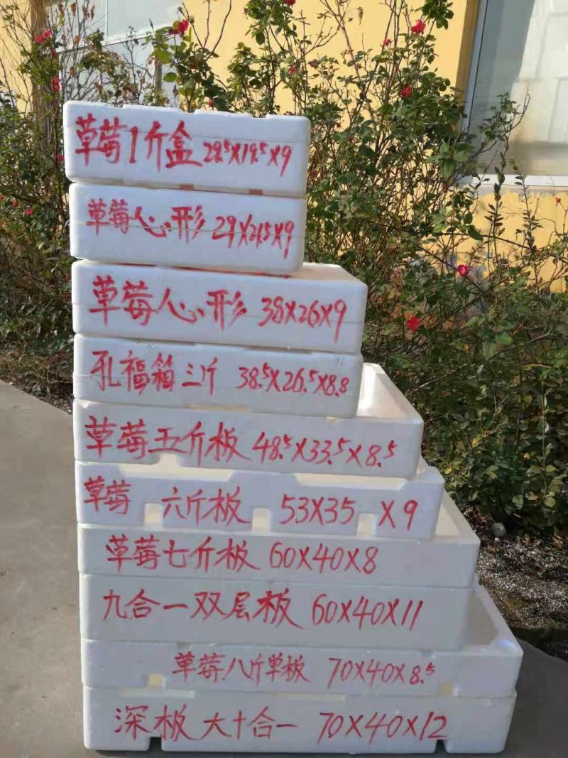 草莓泡沫箱草莓包装