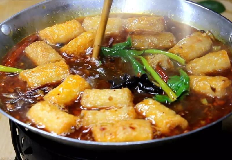 【推荐】素鸡肠，麻辣烫火锅凉拌豆腐皮一手货源品质保证