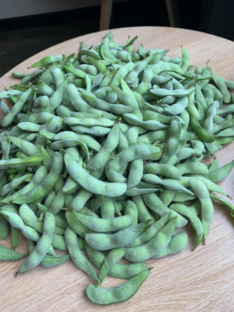 速冻毛豆夹75-3翠绿宝