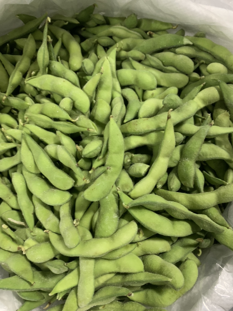 速冻毛豆夹75-3翠绿宝