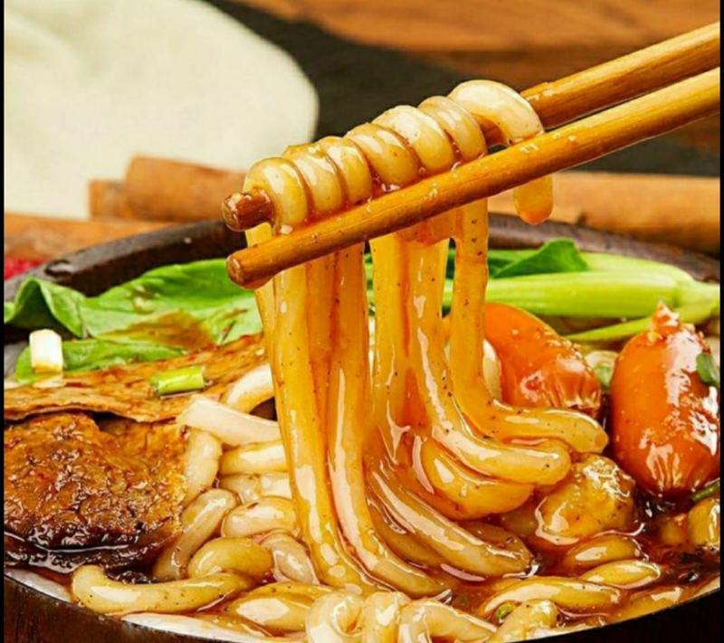 农家鲜土豆粉美味爽口火锅凉拌热炒麻辣烫食材
