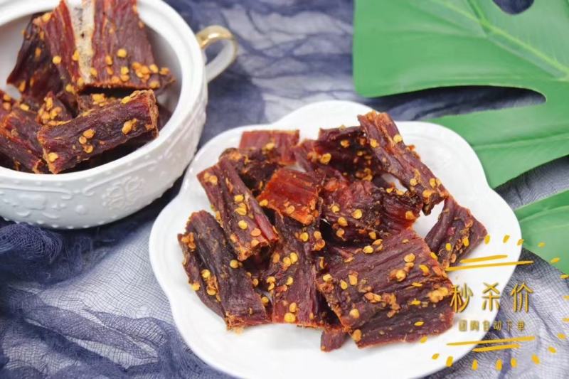 香格里拉耗牛牛肉干原味，麻辣味，五香味，特辣味齐全