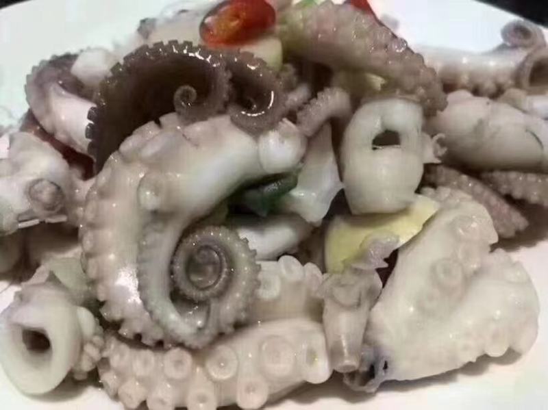 章鱼八爪鱼八带鱼短蛸一口章三去章鱼
