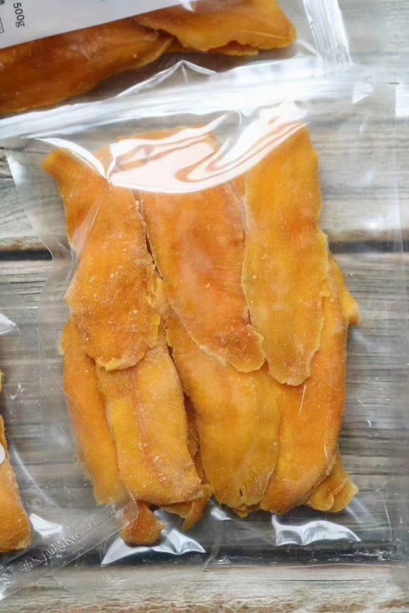 即食芒果干坚果干果卖相漂亮口感酸甜果香