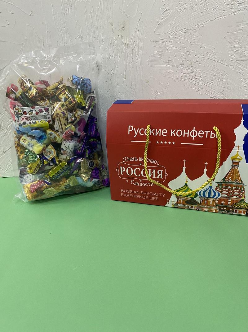 俄罗斯纯进口散糖大礼包隆重推出一盒3斤混合巧克力