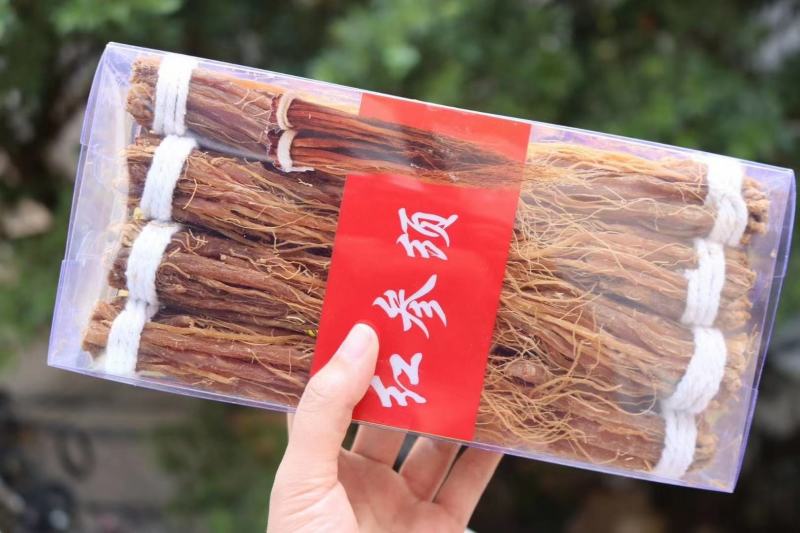无糖红参须500g盒装味道清醇甘香