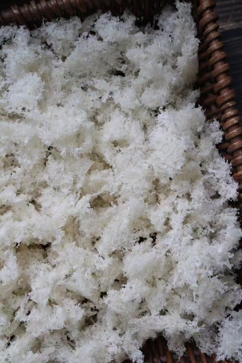印尼燕窝囊丝屋燕碎发头好干净度高95干