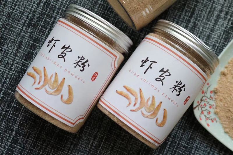 虾皮粉现磨新鲜罐装虾皮味甘