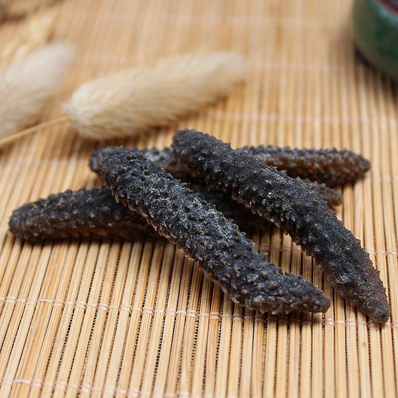 淡干海参小黑刺参辽参滋补：.50只包邮