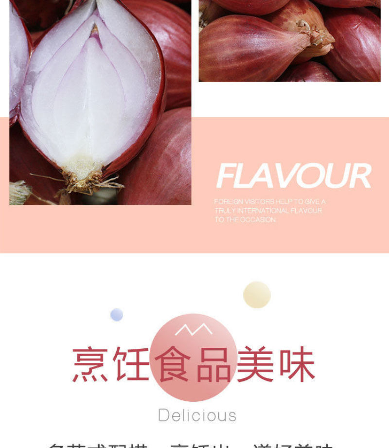 红葱头珠葱头洋葱头支持电商一件代发
