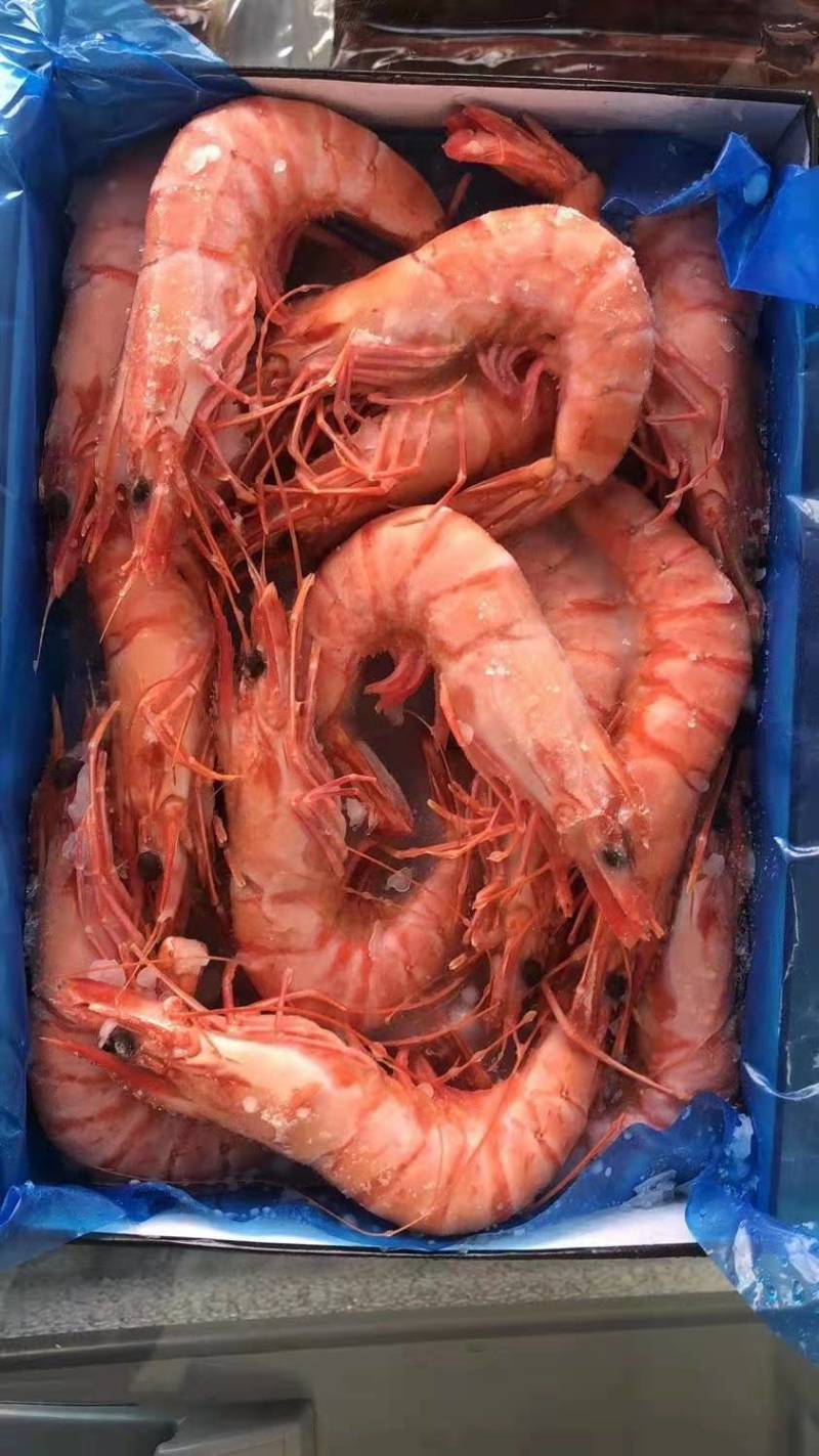 天然熟冻黑虎虾全规格，400克/盒，一箱10盒，上海现货