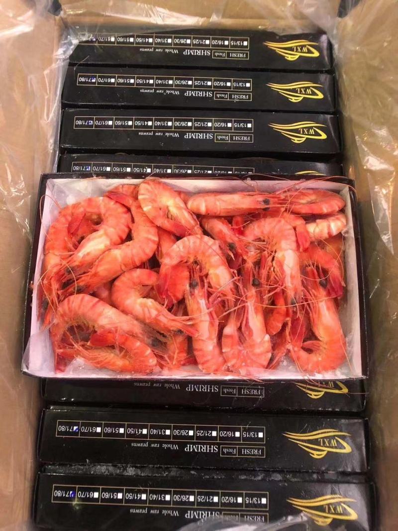 熟冻黑虎虾全规格，400克/盒，一件10盒，上海现货