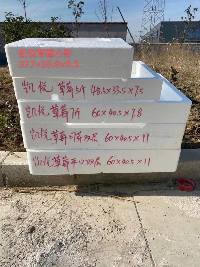 草莓泡沫箱草莓包装
