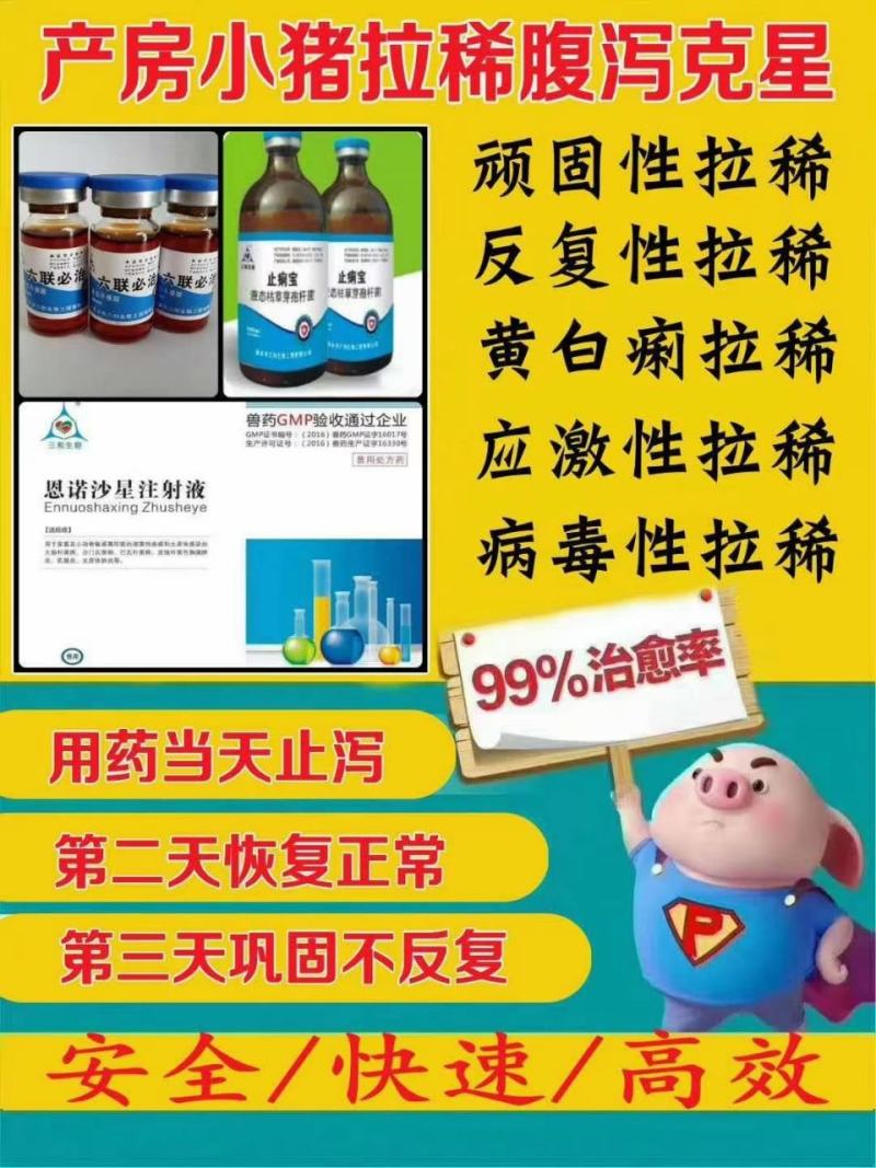 紧急预防猪腹泻，就灌止痢宝，安全无毒，快速修复肠道。
