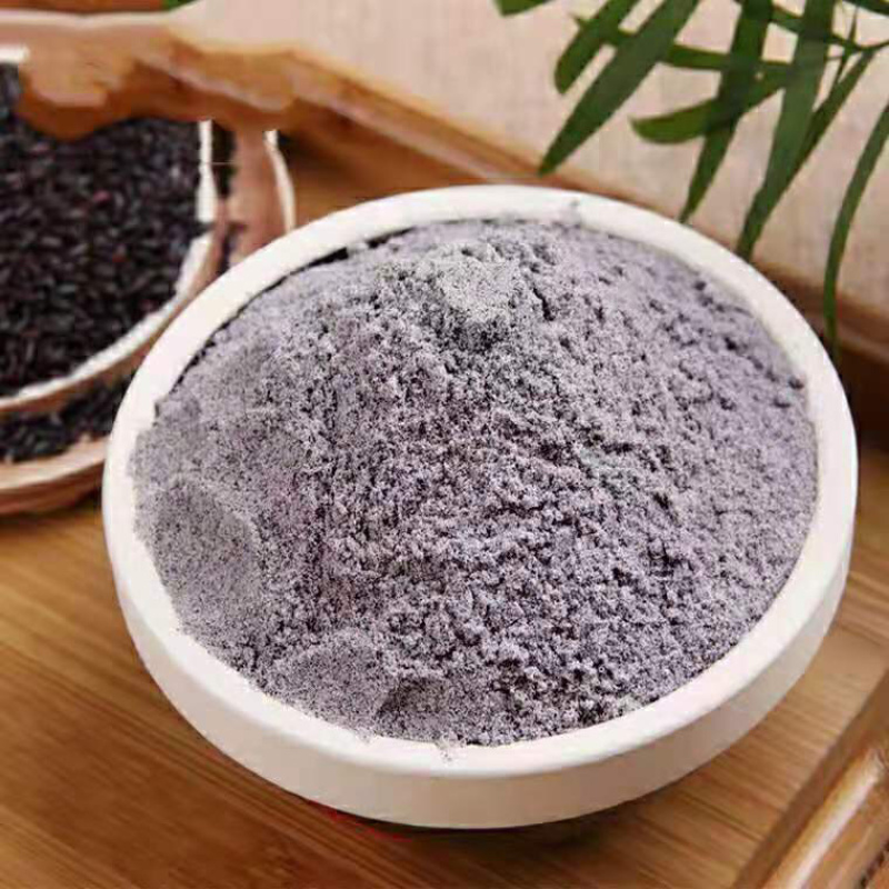 【现磨纯黑米面粉新货】农家现磨黑米面粉杂粮粉新货包邮