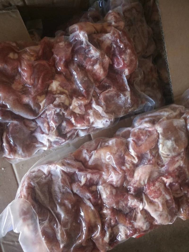 牛头肉碎纯干碎肉，牛头肉坠