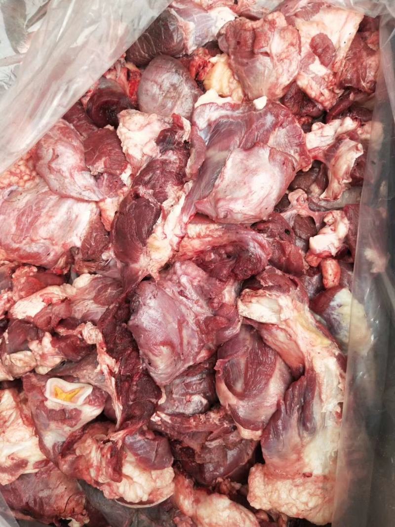 牛头肉碎纯干碎肉，牛头肉坠