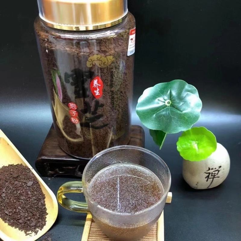 【特别推荐】长白山本地灵芝孢子粉，油花大易吸收